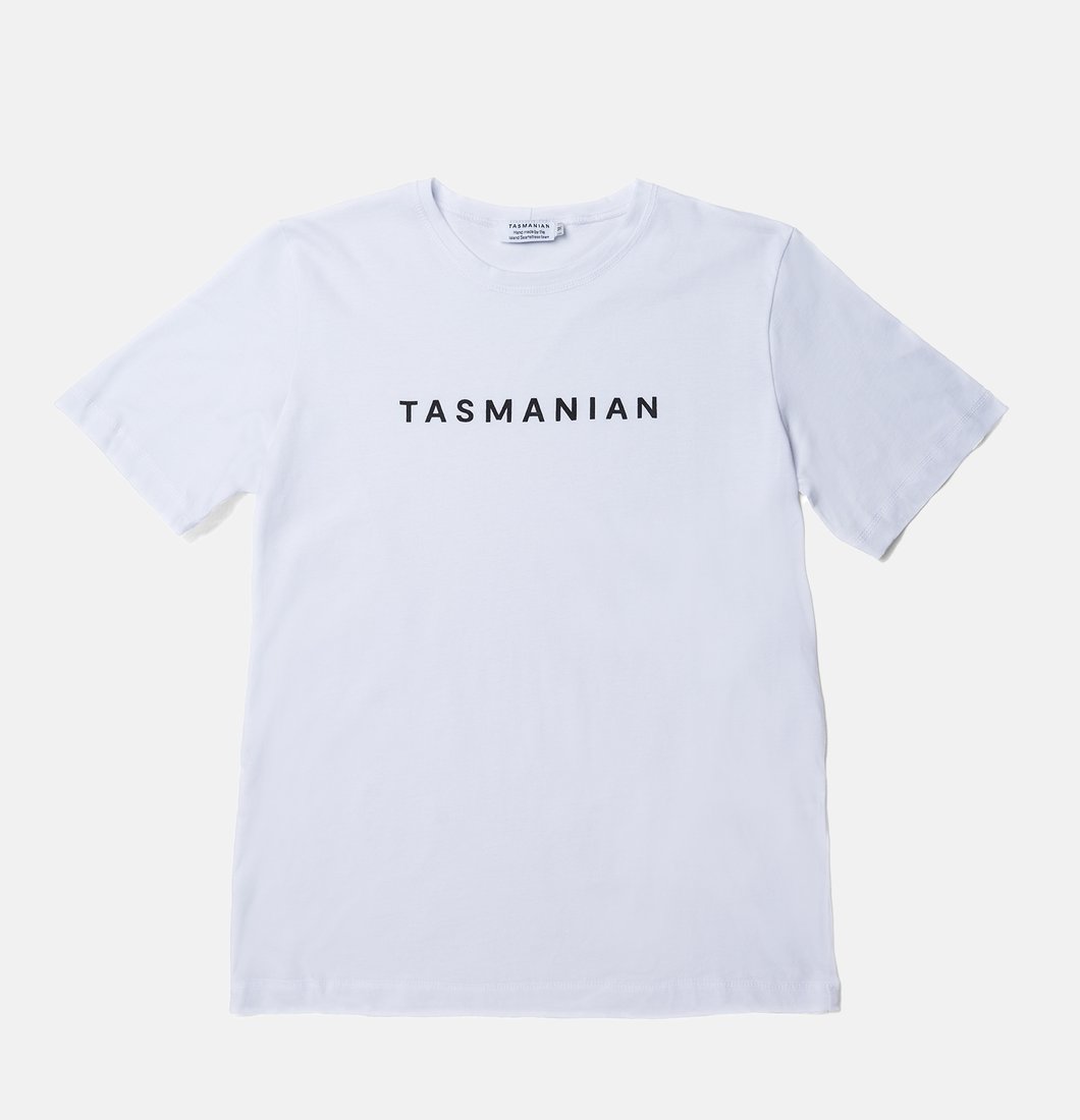 Tasmanian - Tasmanian Made - White Tee _Web