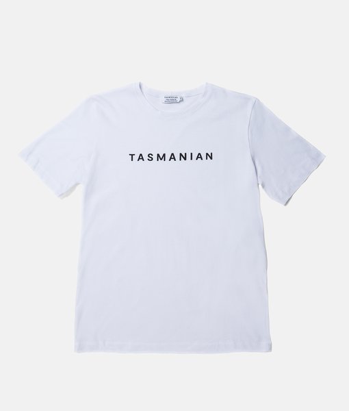 Tasmanian - Tasmanian Made - White Tee _Web